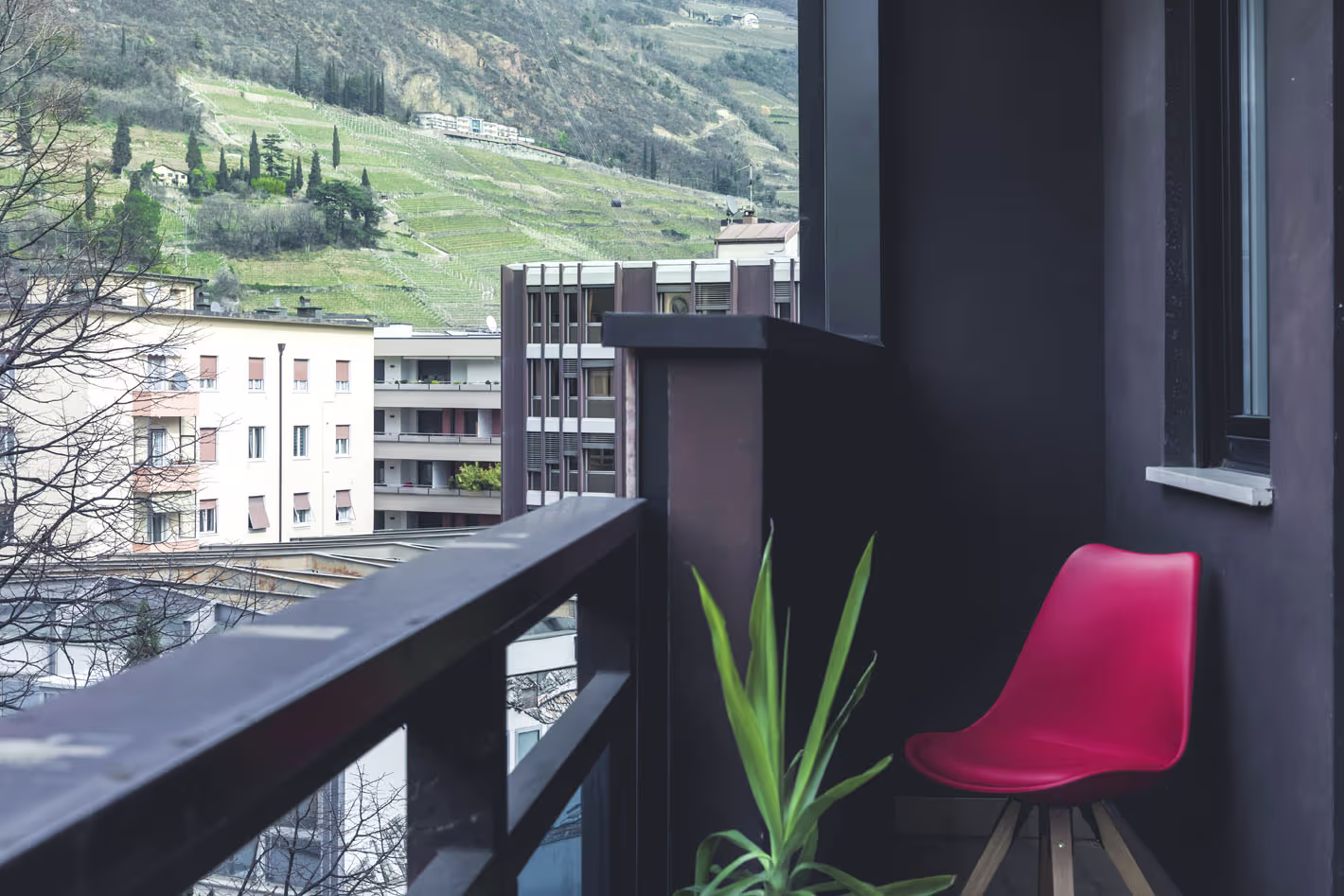 View from the balcony